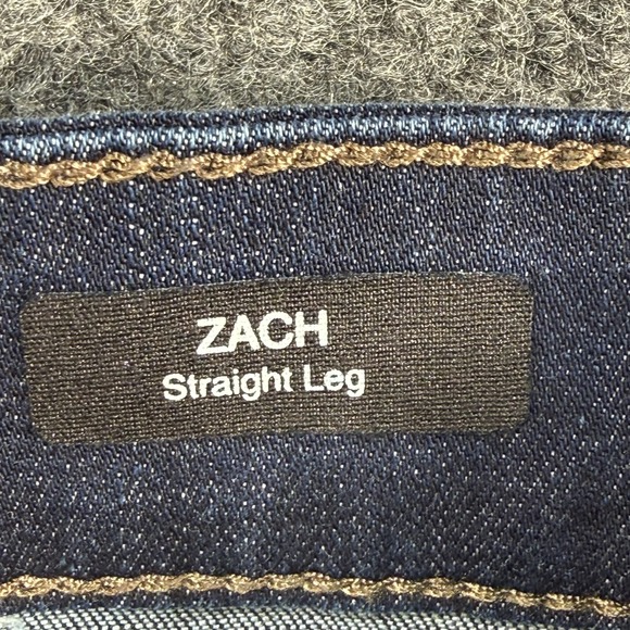 Mavi Jeans Men's 36x32 Blue Zach Straight Leg Denim Stretch Classic Casual - Picture 12 of 16